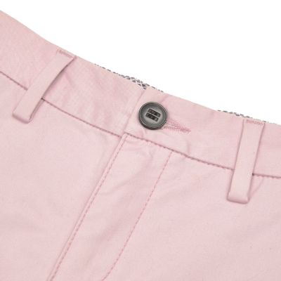 Boys pink chino shorts